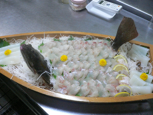 活造り ボクと海と魚と